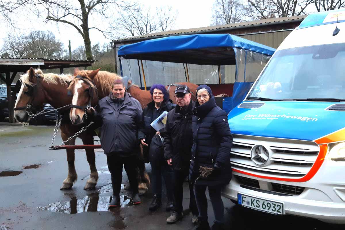 Einmal zu Pferdekutsche durch die Lüneburger Heide