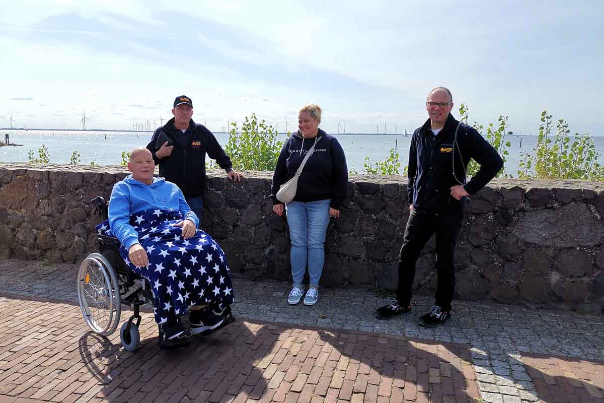 In Urk das Meer genießen