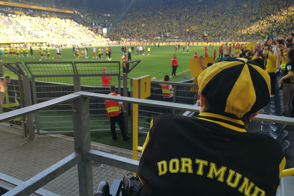 Einmal im Leben Borussia Dortmund sehen